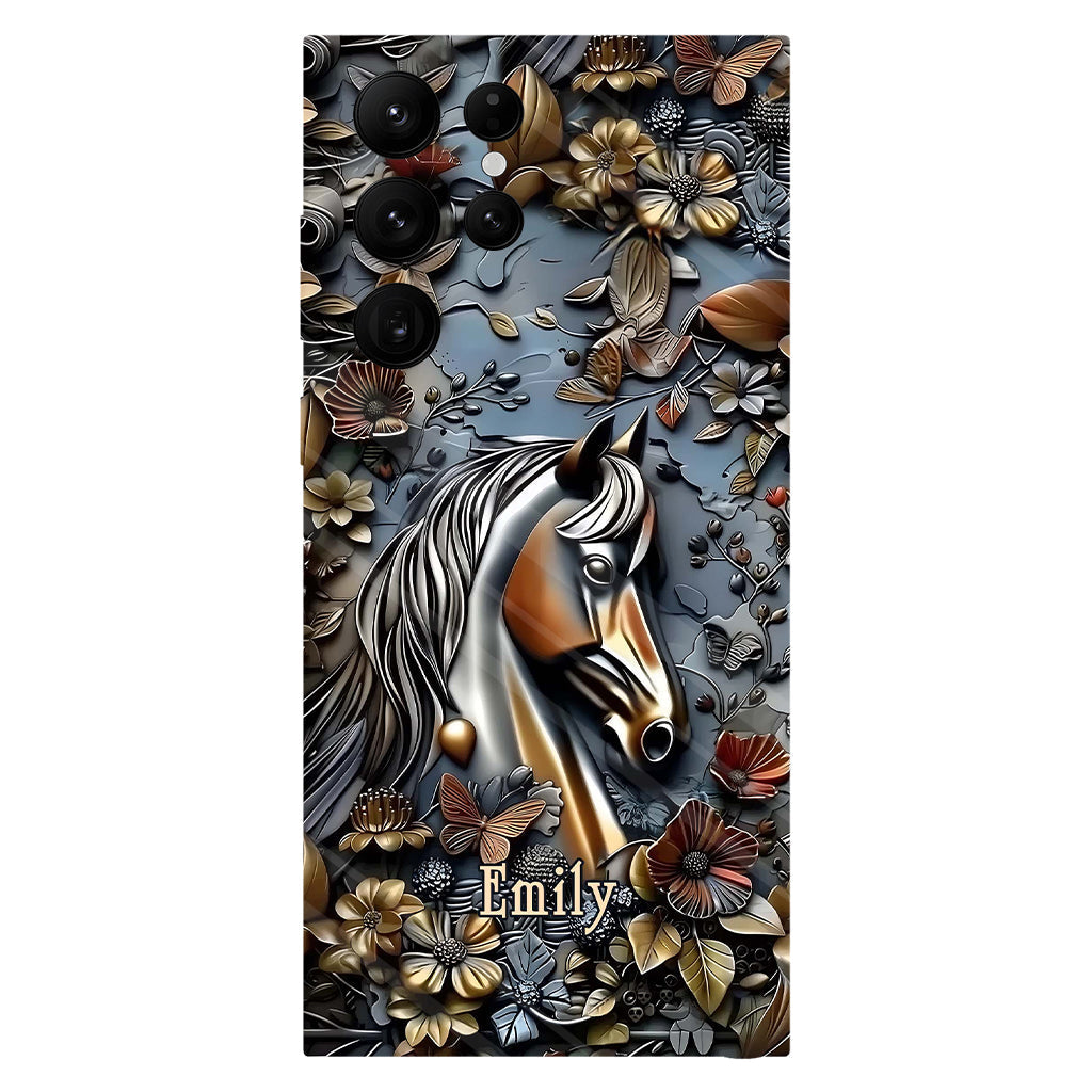 Personalized Stunning Horse Full Print Phone Case