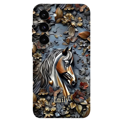 Personalized Stunning Horse Full Print Phone Case