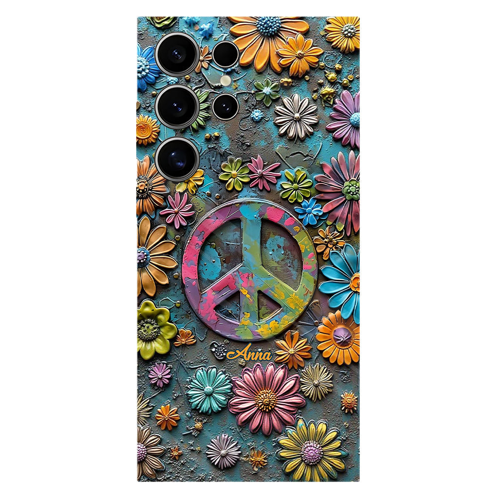 Hippie Vibes - Personalized Hippie Full Print Phone Case