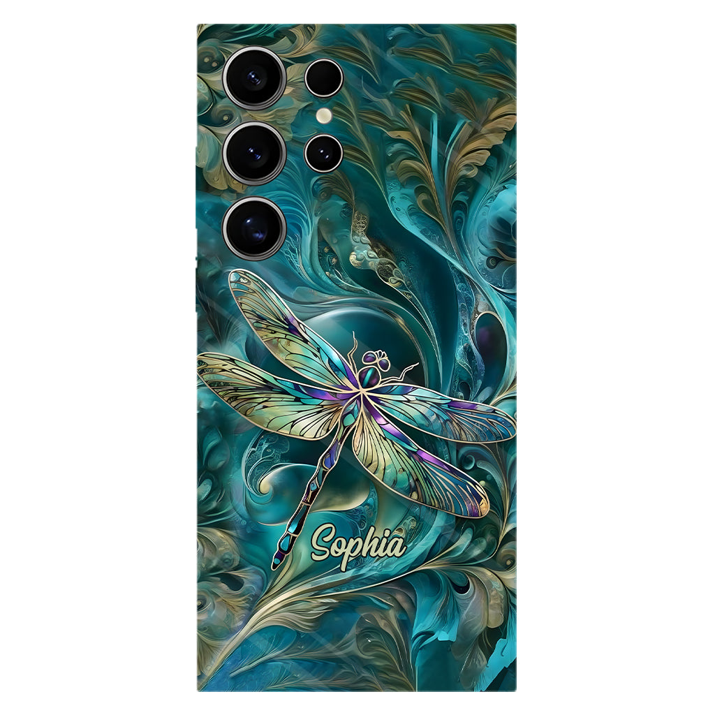 Personalized Beautiful Dragonfly Full Print Phone Case