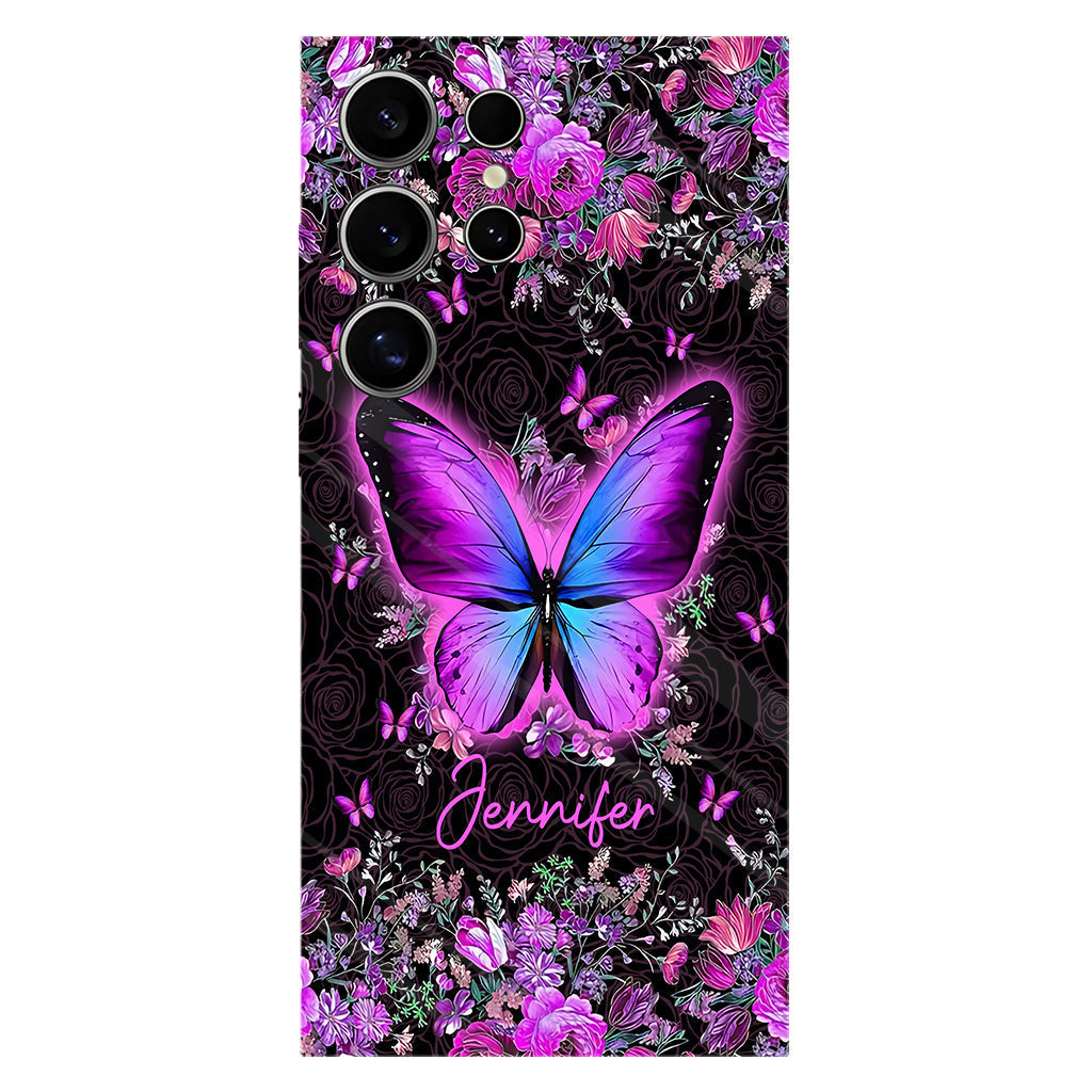 Butterflies - Personalized Butterfly Full Print Phone Case