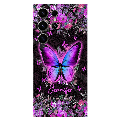 Butterflies - Personalized Butterfly Full Print Phone Case