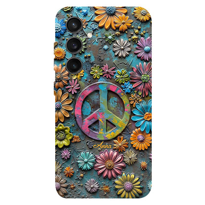 Hippie Vibes - Personalized Hippie Full Print Phone Case