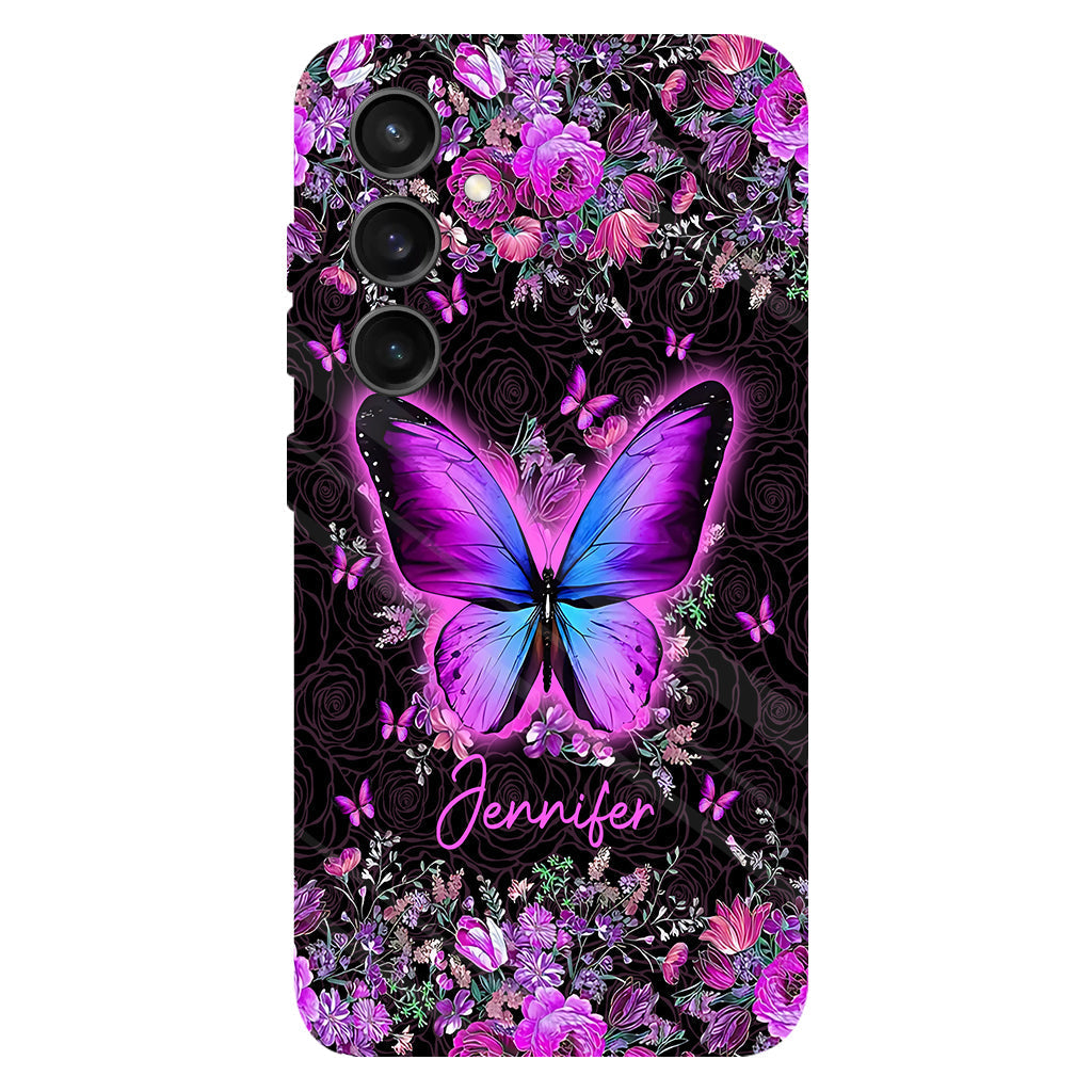 Butterflies - Personalized Butterfly Full Print Phone Case