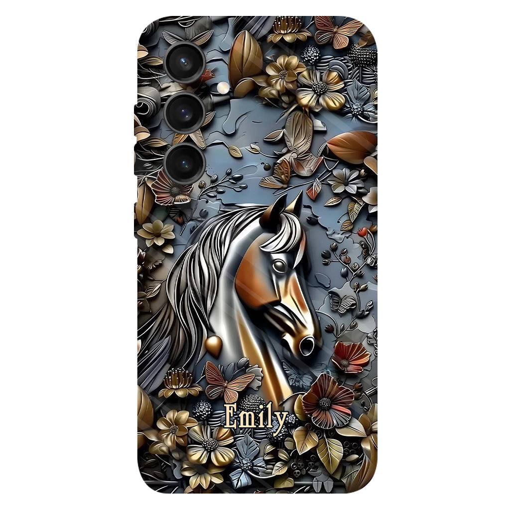 Personalized Stunning Horse Full Print Phone Case