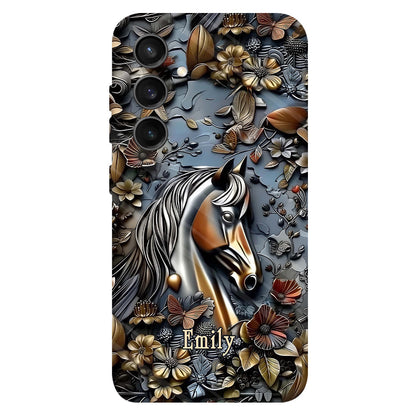 Personalized Stunning Horse Full Print Phone Case