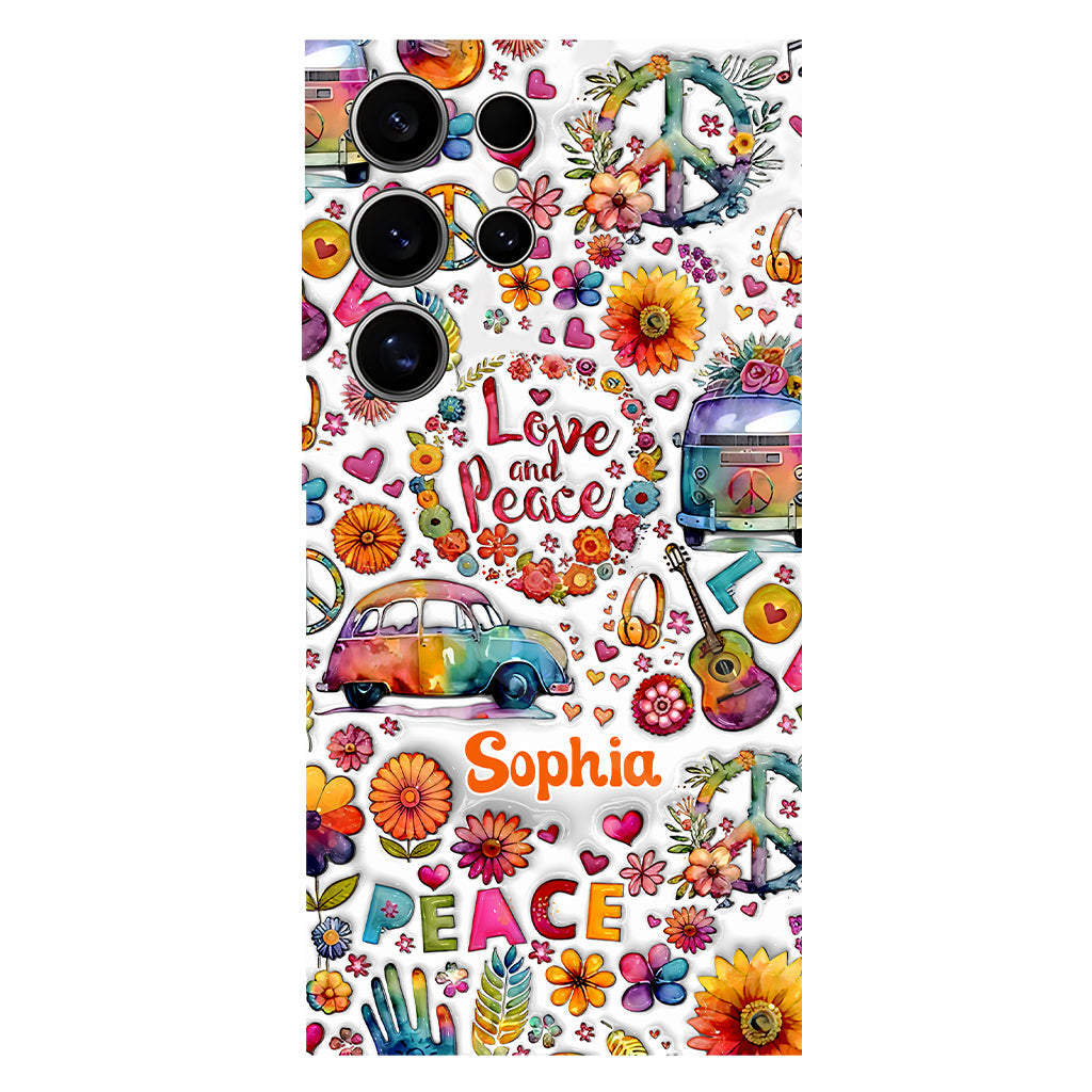 Personalized Hippie Soul Full Print Phone Case