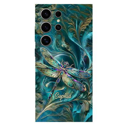 Personalized Beautiful Dragonfly Full Print Phone Case