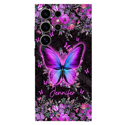 Butterflies - Personalized Butterfly Full Print Phone Case