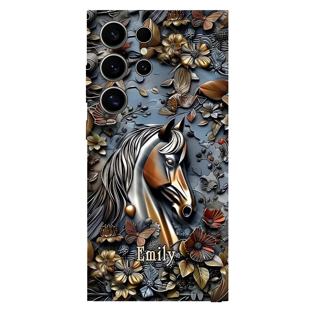 Personalized Stunning Horse Full Print Phone Case