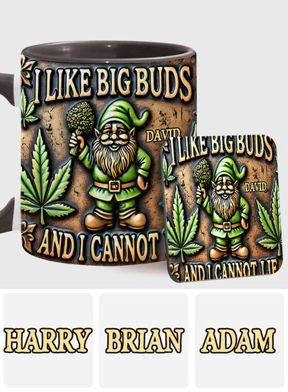 I Like Big Buds - Personalized Weed Accent Mug