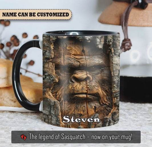 Sasquatch Personalized Accent Mug