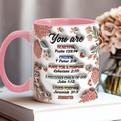 You Are Bible - Personalized Christian Accent Mug