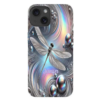 Beautiful 3D Dragonfly - Personalized Dragonfly Full Print Phone Case