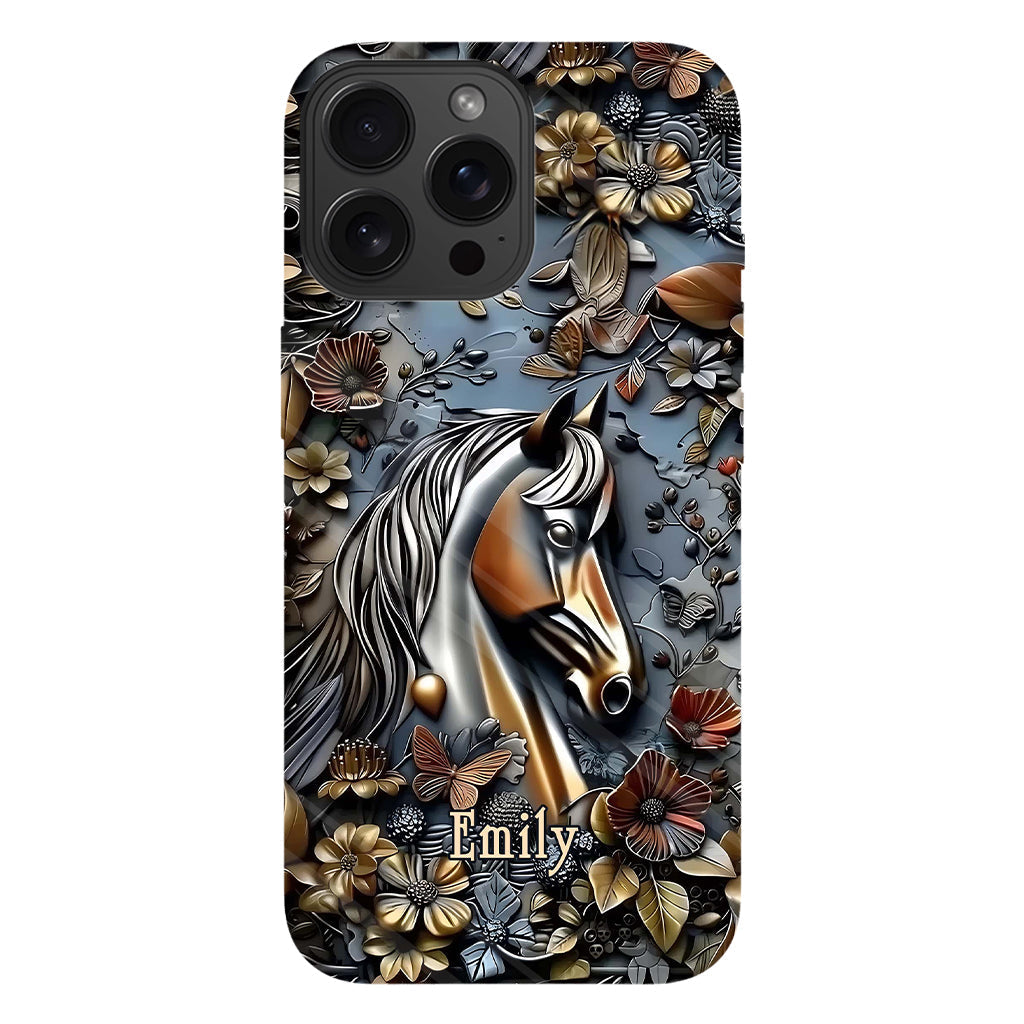 Personalized Stunning Horse Full Print Phone Case