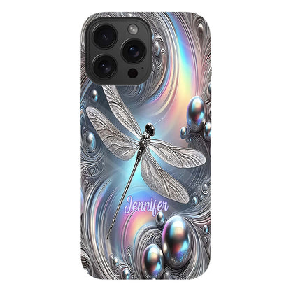 Beautiful 3D Dragonfly - Personalized Dragonfly Full Print Phone Case