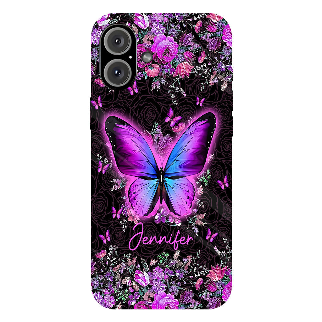 Butterflies - Personalized Butterfly Full Print Phone Case