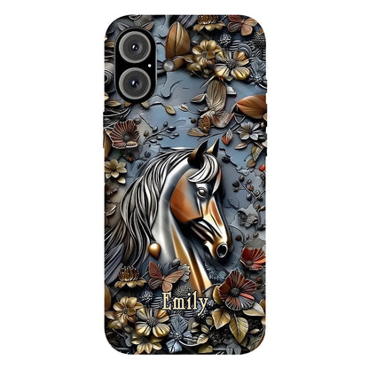 Personalized Stunning Horse Full Print Phone Case