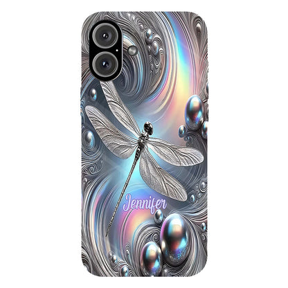 Beautiful 3D Dragonfly - Personalized Dragonfly Full Print Phone Case