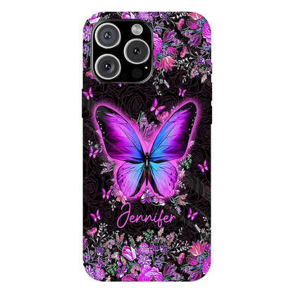 Butterflies - Personalized Butterfly Full Print Phone Case