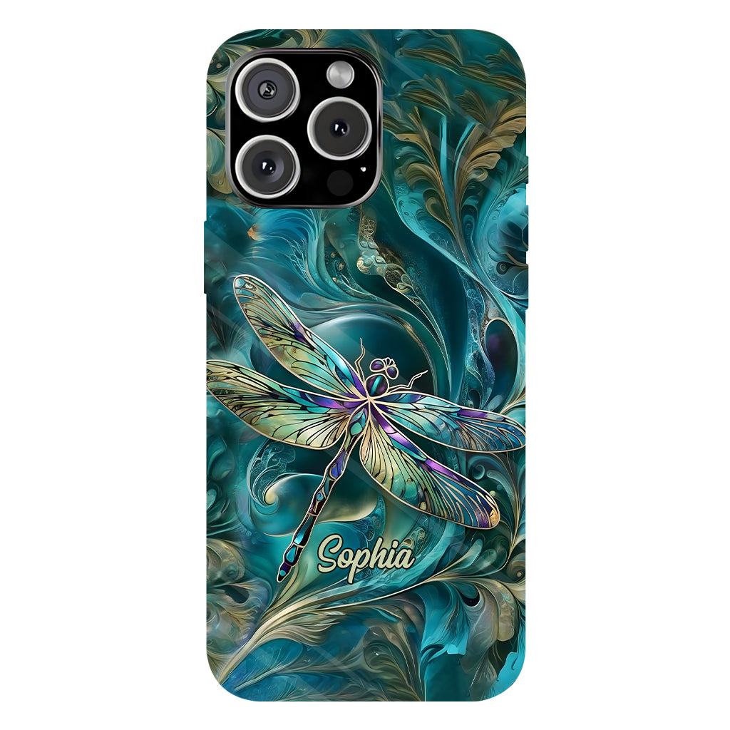 Personalized Beautiful Dragonfly Full Print Phone Case