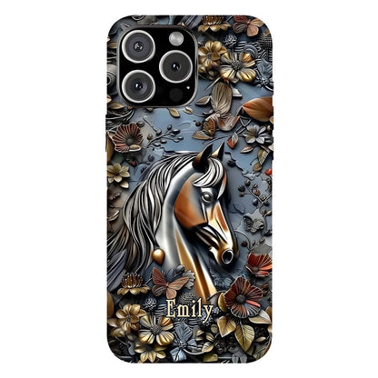 Personalized Stunning Horse Full Print Phone Case